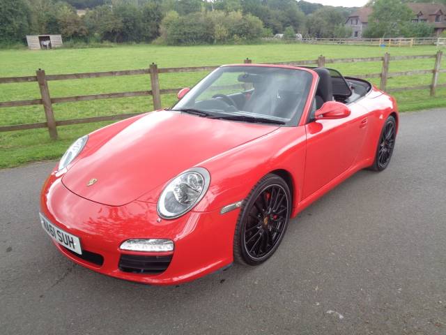 Porsche 911 MK 997 3.8 Carrera S PDK sports chrono, bose, pdk, heated/ventilated seats Convertible Petrol Red