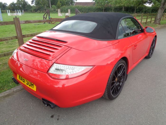 Porsche 911 MK 997 3.8 Carrera S PDK sports chrono, bose, pdk, heated/ventilated seats Convertible Petrol Red