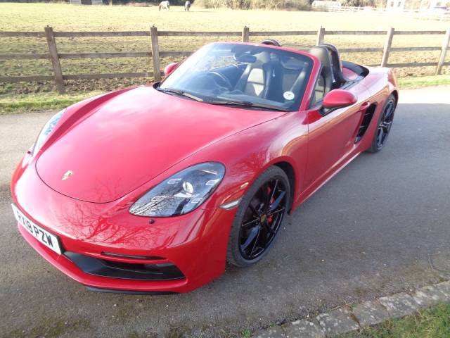 Porsche Boxster 2.5 GTS 2dr PDK Convertible Petrol Red