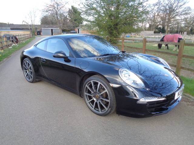 Porsche 911 3.4 991 Carrera PDK Coupe Petrol Black