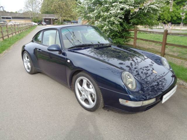 Porsche 993 3.6 911 CARRERA 4 Coupe Petrol Blue