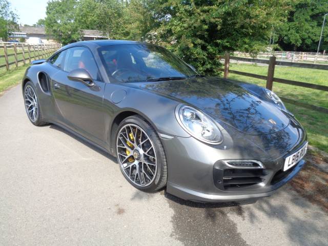 Porsche 911 3.8 991 Turbo S Coupe Petrol Grey