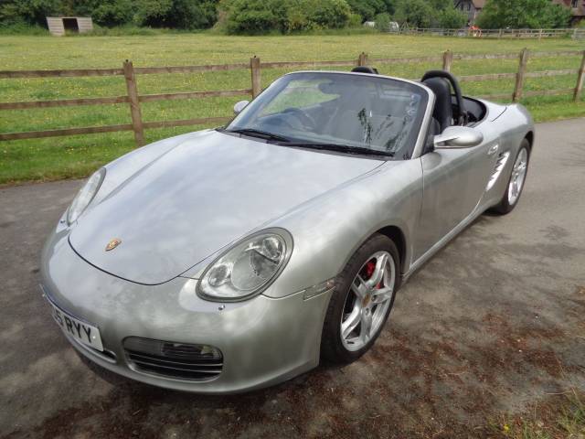 Porsche Boxster 3.2 S Convertible Petrol Silver