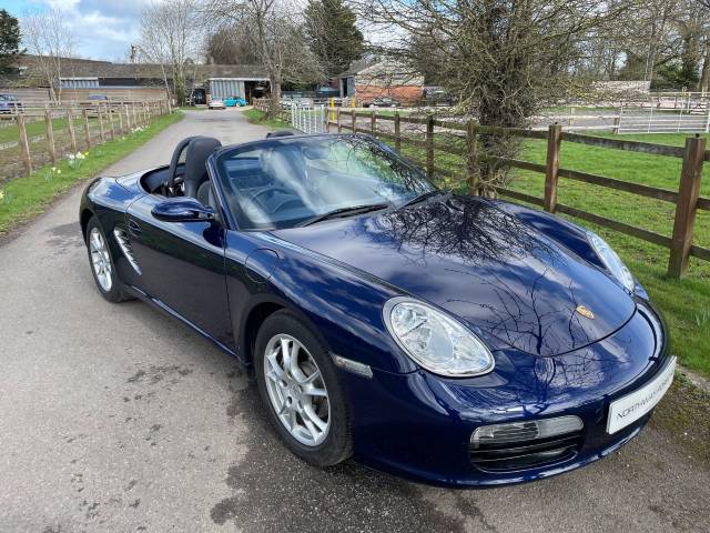 Porsche Boxster 2.7 2dr Convertible Petrol Blue