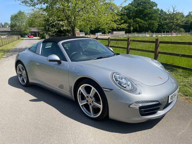 Porsche 911 3.4 991 Targa 4 pdk Convertible Petrol Silver