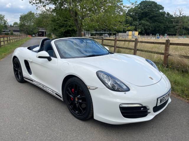 Porsche Boxster 3.4 S PDK Convertible Petrol White