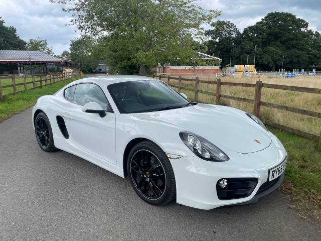 Porsche Cayman 2.7 2dr PDK Coupe Petrol White