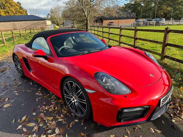 Porsche Boxster 3.4 GTS PDK Convertible Petrol Red