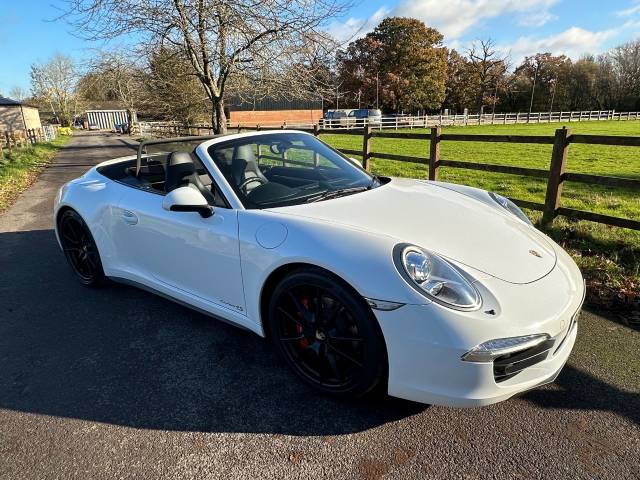 Porsche 911 3.8 Carrera 4 S PDK Convertible Petrol White