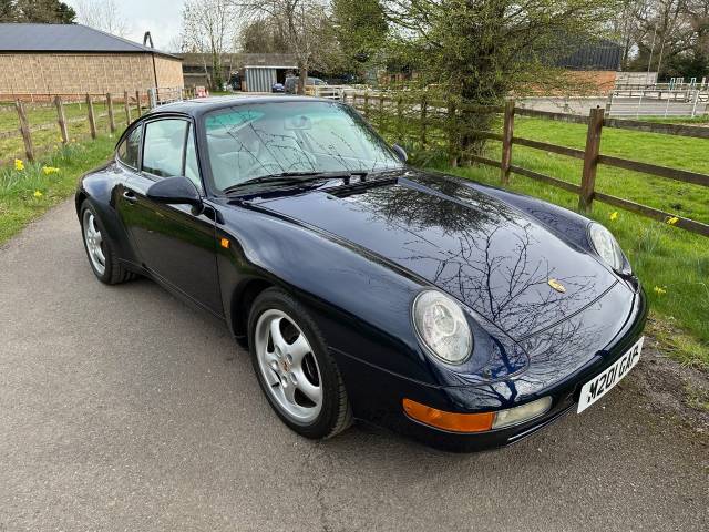 Porsche 911 3.6 993 CARRERA Coupe Petrol Blue