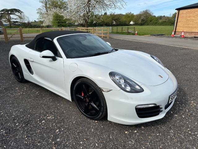 Porsche Boxster 2.7 PDK Convertible Petrol White