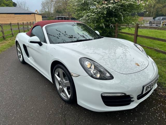Porsche Boxster 2.7 2dr Convertible Petrol White