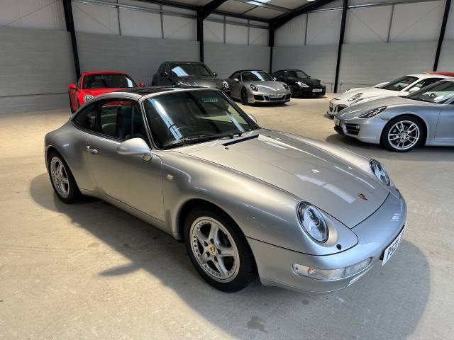 Porsche 993 3.6 911 TARGA Coupe Petrol Silver