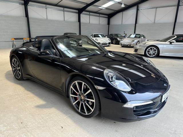 Porsche 911 3.8 Carrera S PDK Convertible Petrol Black