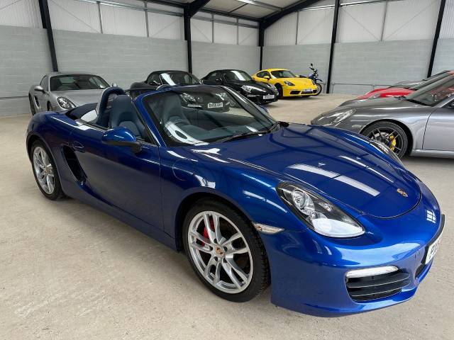 Porsche Boxster 3.4 S 2dr PDK Convertible Petrol Blue