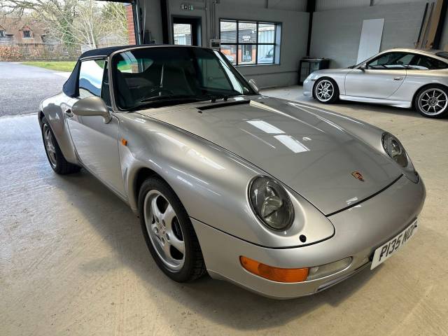 Porsche 993 3.6 CARRERA CABRIO Convertible Petrol Silver