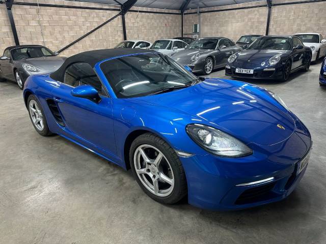 Porsche Boxster 2.0  PDK Convertible Petrol Blue