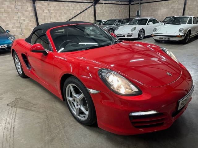 Porsche Boxster 2.7 2dr PDK Convertible Petrol Red