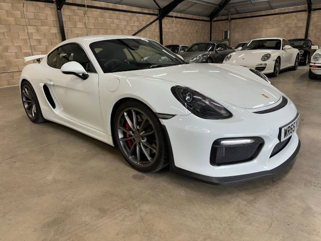 Porsche Cayman 3.8 GT4 Clubsport Coupe Petrol White