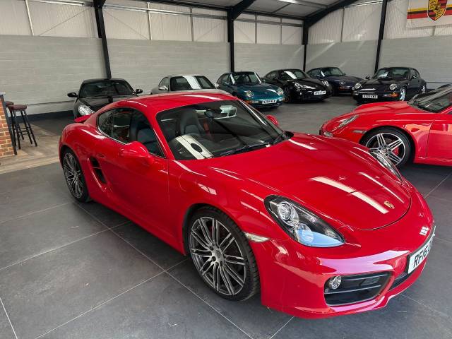 Porsche Cayman 3.4 S 2dr PDK Coupe Petrol Red
