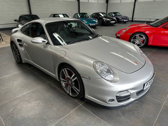 Porsche 911 3.6 997 Turbo Coupe Petrol Silver