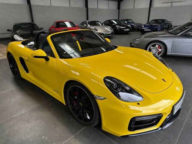 Porsche Boxster 3.4 GTS PDK Convertible Petrol Yellow