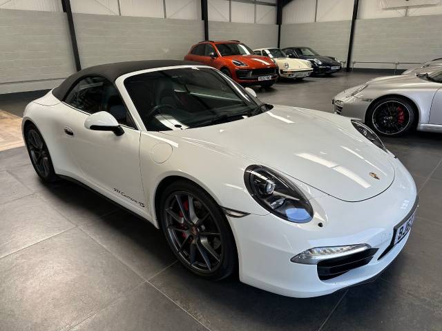 Porsche 911 3.8 Carrera 4S Convertible Petrol White