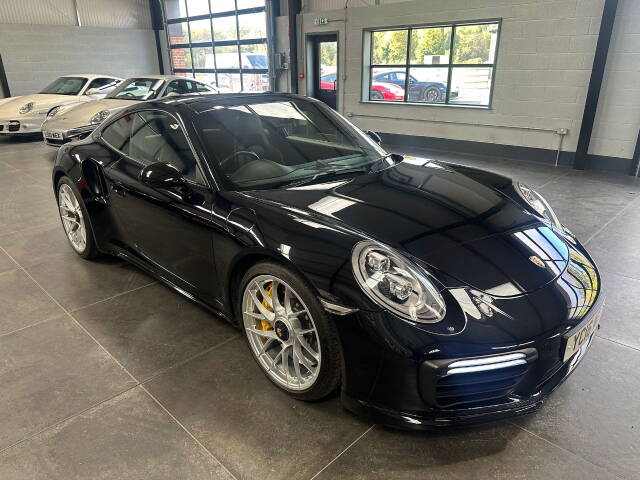 Porsche 911 3.8 Turbo S PDK Coupe Petrol Black